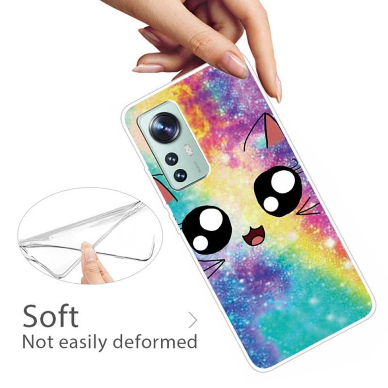 Coque  Xiaomi 12 / 12X  Silicone Chat Cartoon