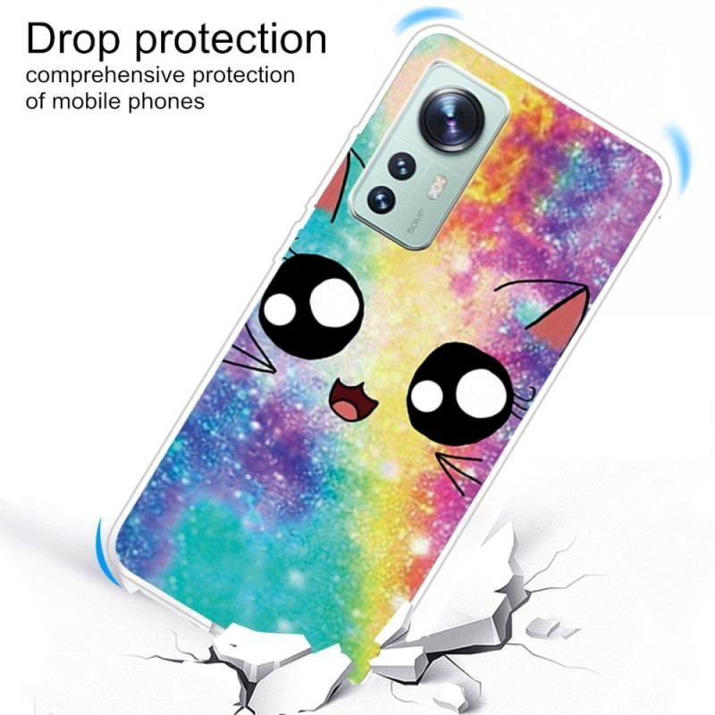 Coque  Xiaomi 12 / 12X  Silicone Chat Cartoon