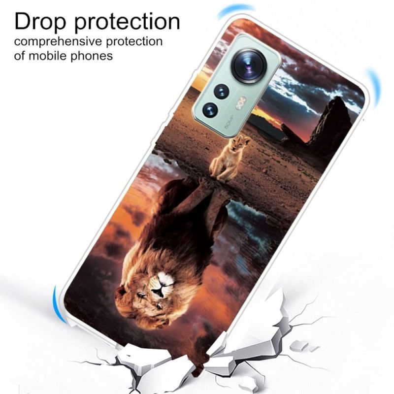 Coque  Xiaomi 12 / 12X  Silicone Rêve Félin