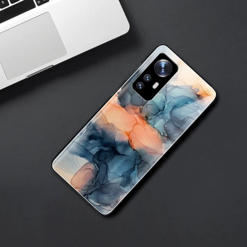 Coque  Xiaomi 12 / 12X  Verre Trempé Marbre Aquarelle