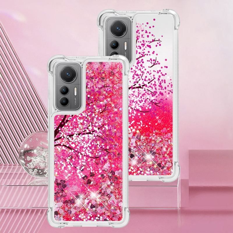 Coque Xiaomi 12 Lite Paillettes Arbre