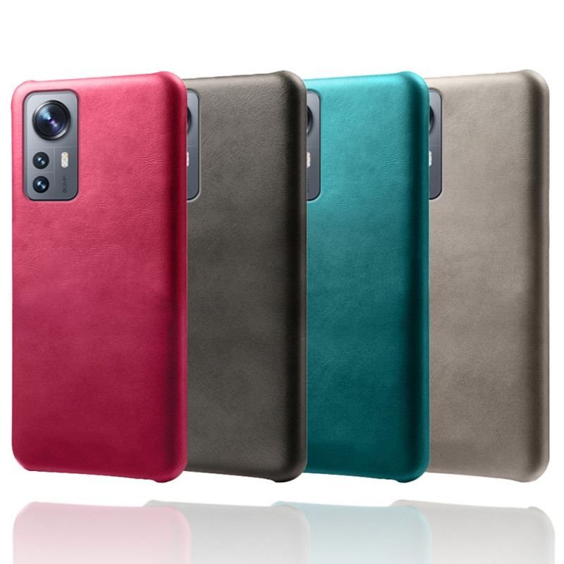 Coque Xiaomi 12 Pro Effet Cuir