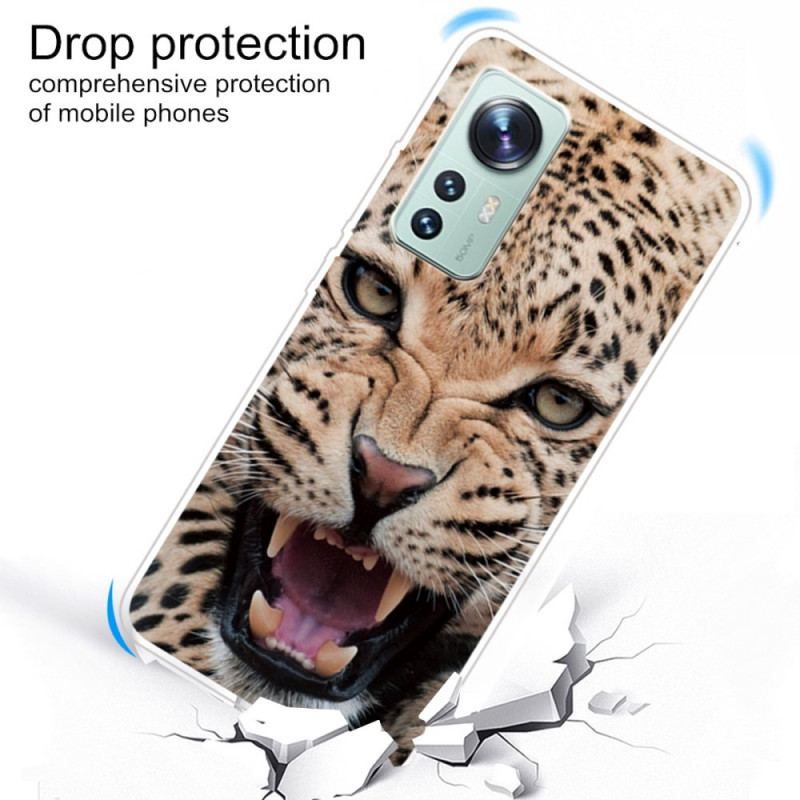 Coque Xiaomi 12 Pro Silicone Félin