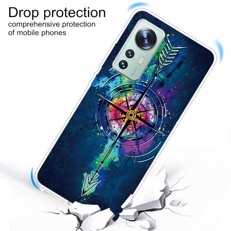 Coque Xiaomi 12 Pro Silicone Flèche