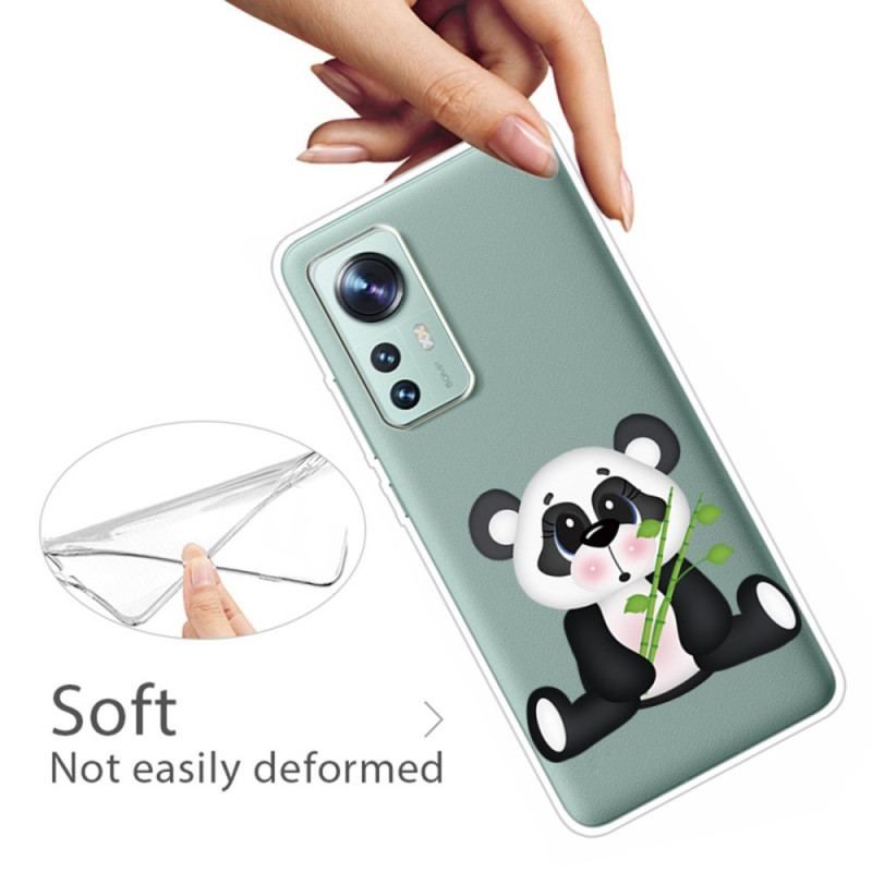 Coque Xiaomi 12 Pro Silicone Joli Panda