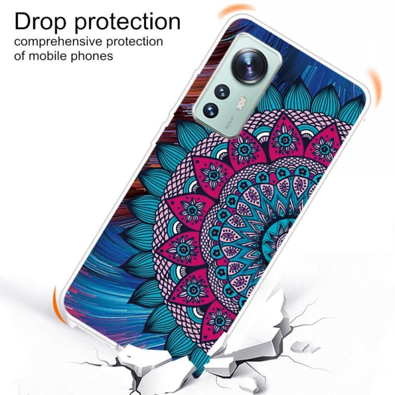 Coque Xiaomi 12 Pro Silicone Mandala