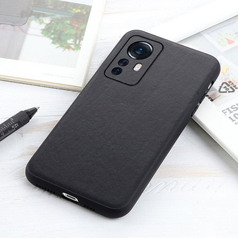 Coque Xiaomi 12 Pro Véritable Cuir