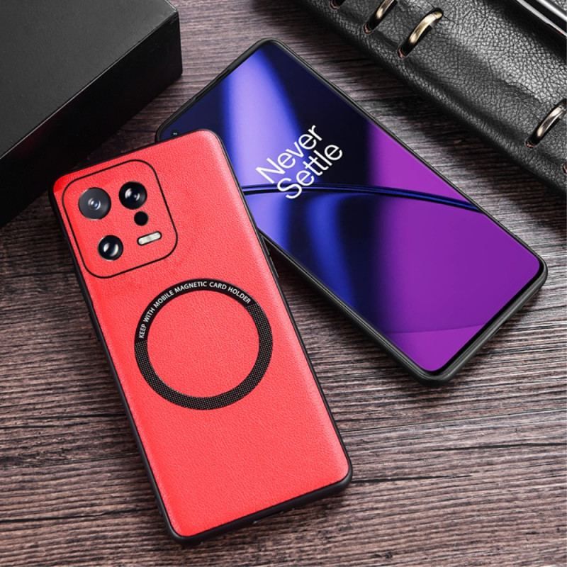 Coque Xiaomi 13 Pro Compatible MagSafe Style Cuir