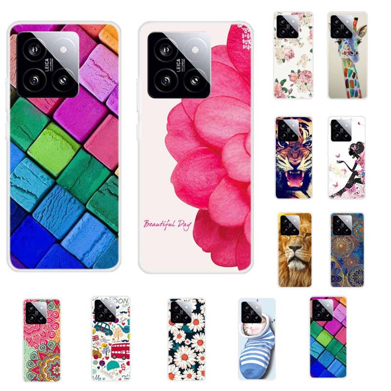 Coque Xiaomi 14 Marguerites