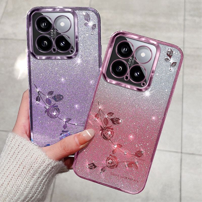 Coque Xiaomi 14 Motif Paillettes KADEM