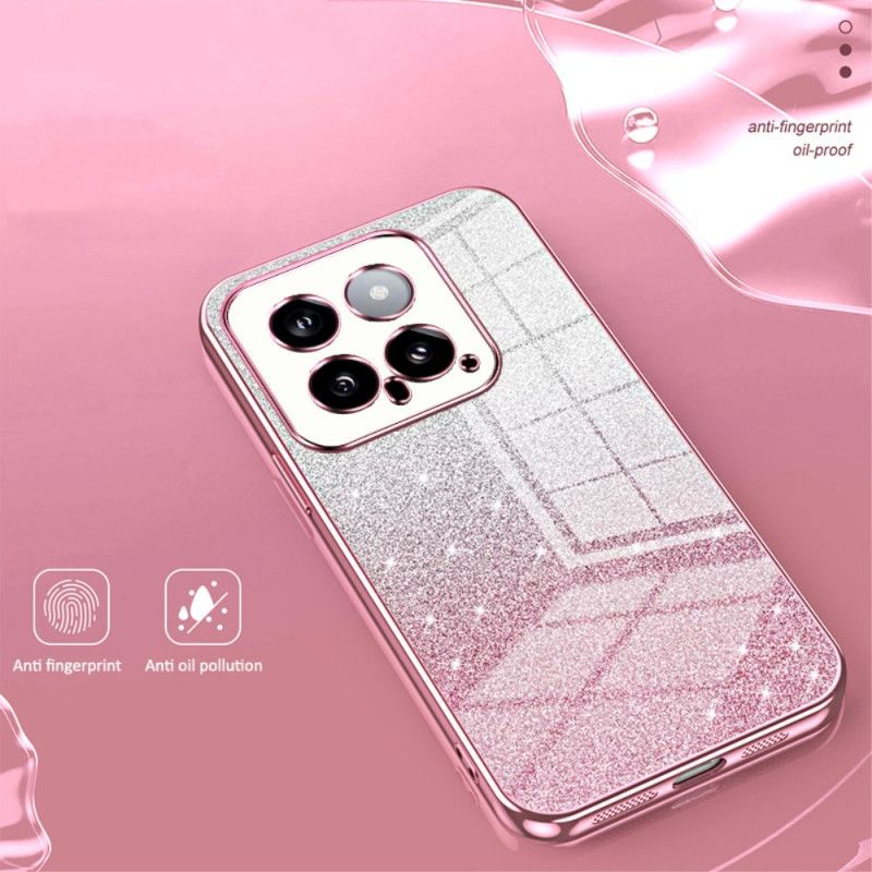 Coque Xiaomi 14 Paillettes Dégradées