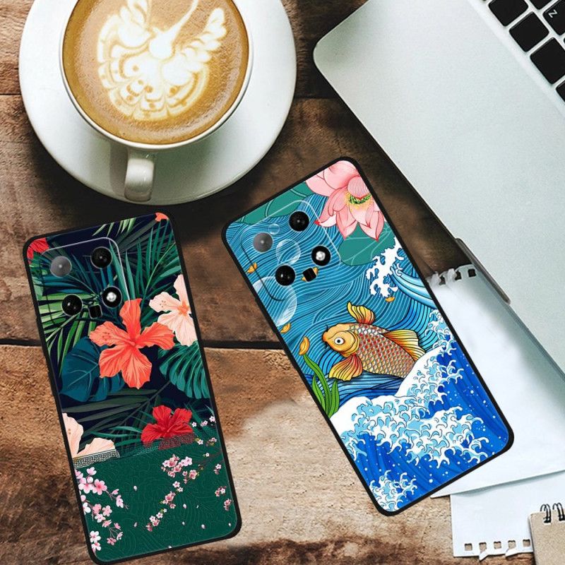 Coque Xiaomi 14 Phoenix Flower