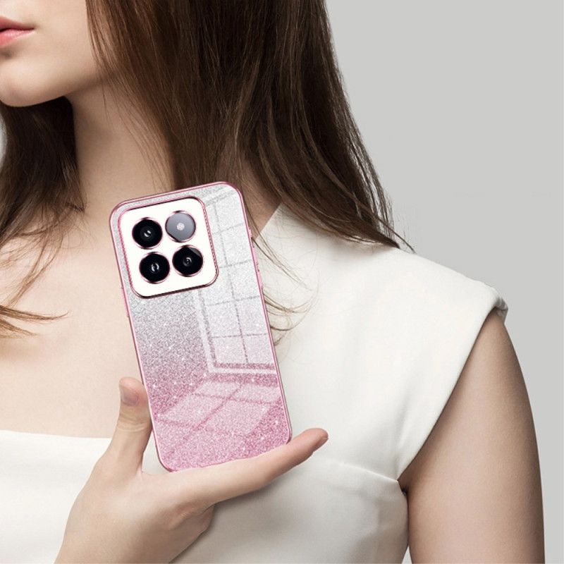 Coque Xiaomi 14 Pro Dégradé Paillettes