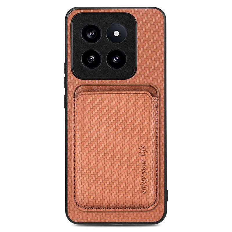 Coque Xiaomi 14 Pro Porte-Cartes Magnétique Détachable