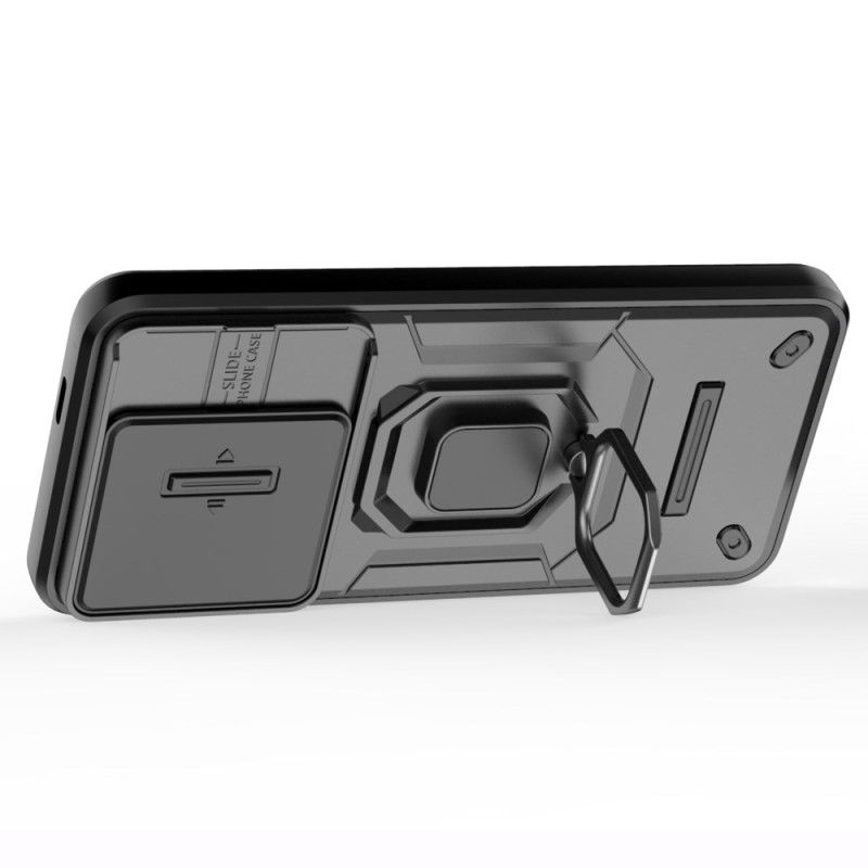 Coque Xiaomi 14 Pro Ring Résistante avec Protecteur Objectif