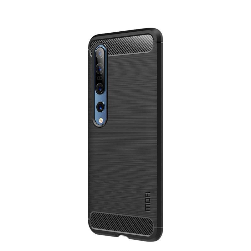 Coque Xiaomi Mi 10 / 10 Pro Fibre Carbone Brossée Mofi