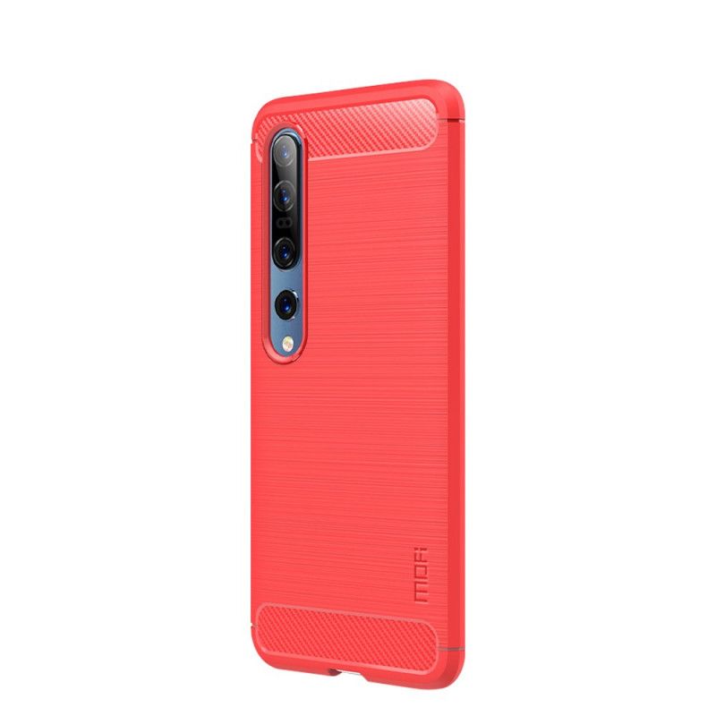 Coque Xiaomi Mi 10 / 10 Pro Fibre Carbone Brossée Mofi