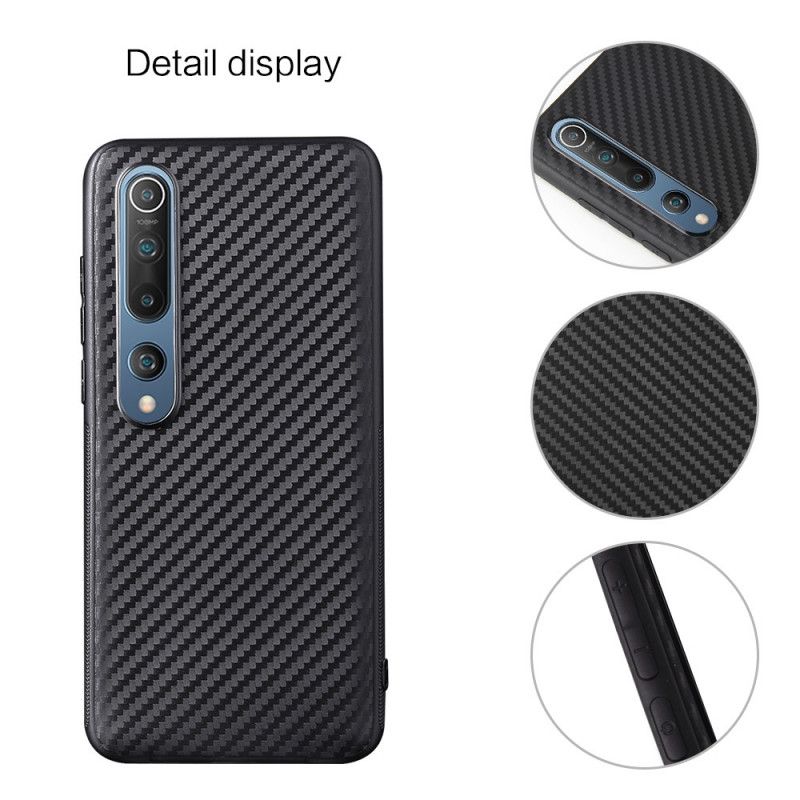 Coque Xiaomi Mi 10 / 10 Pro Fibre Carbone Flexible