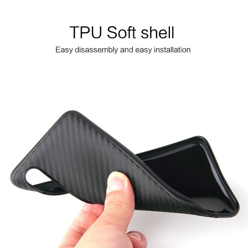 Coque Xiaomi Mi 10 / 10 Pro Fibre Carbone Flexible