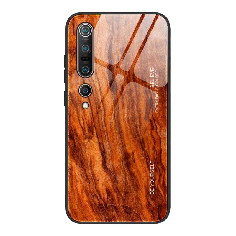 Coque Xiaomi Mi 10 Pro Verre Trempé Design Bois