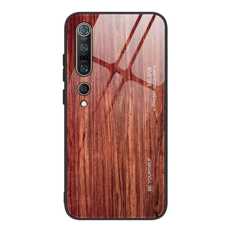 Coque Xiaomi Mi 10 Pro Verre Trempé Design Bois