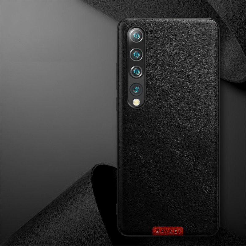 Coque Xiaomi Mi 10 Style Cuir Haut De Gamme