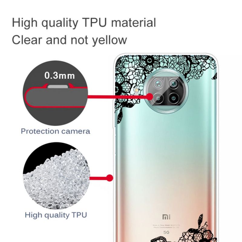 Coque Xiaomi Mi 10t Lite 5g / Redmi Note 9 Pro 5g Dentelle Fine