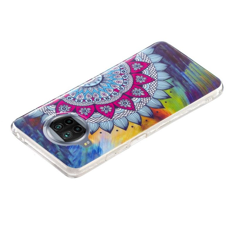 Coque Xiaomi Mi 10t Lite 5g / Redmi Note 9 Pro 5g Mandala Coloré Fluorescente