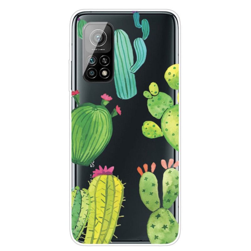 Coque Xiaomi Mi 10t / 10t Pro Cactus Aquarelle