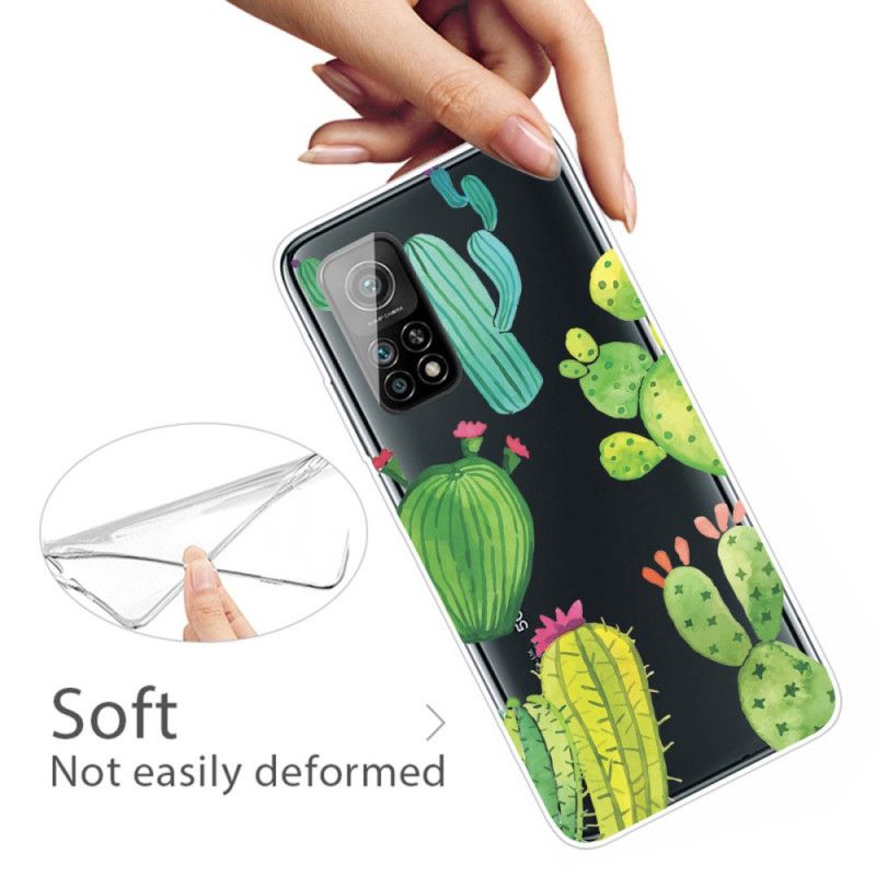 Coque Xiaomi Mi 10t / 10t Pro Cactus Aquarelle