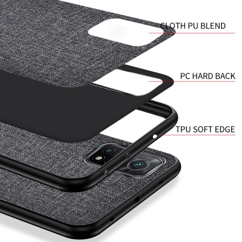 Coque Xiaomi Mi 10t / 10t Pro Conception Hybride Tissu