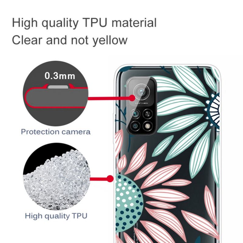 Coque Xiaomi Mi 10t / 10t Pro Transparente Une Fleur