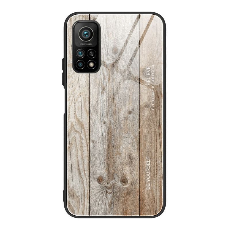 Coque Xiaomi Mi 10t / 10t Pro Verre Trempé Design Bois