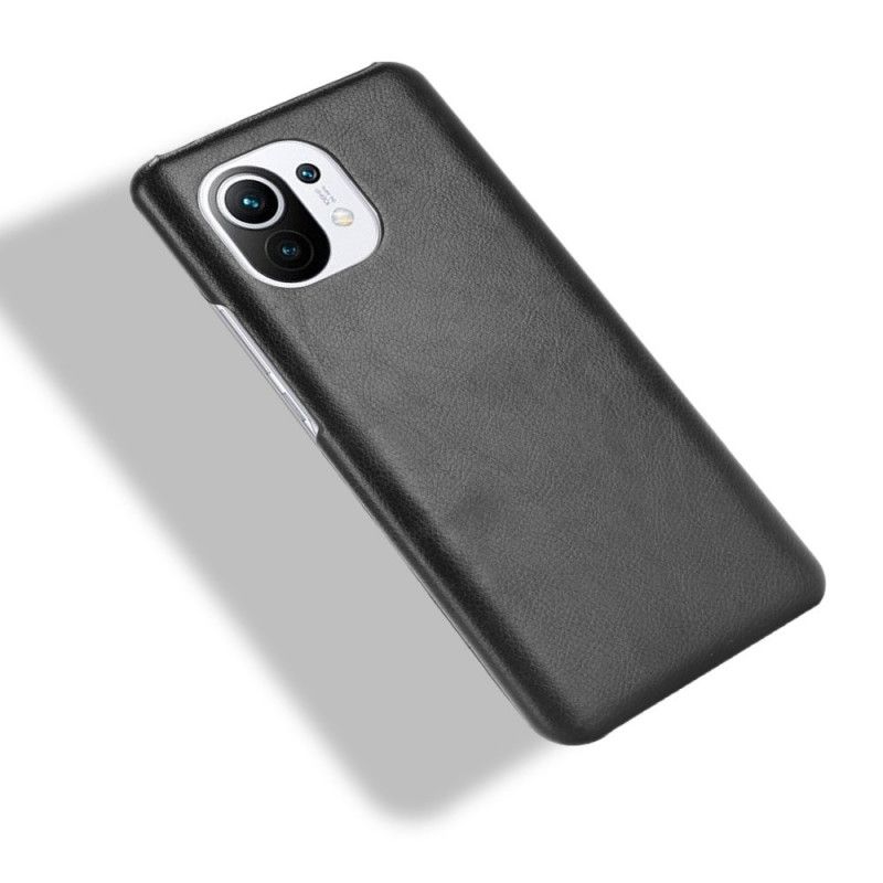 Coque Xiaomi Mi 11 Effet Cuir Litchi Performance