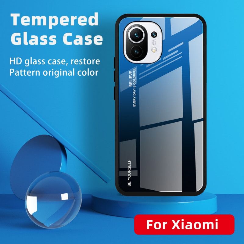 Coque Xiaomi Mi 11 Verre Trempé Be Yourself