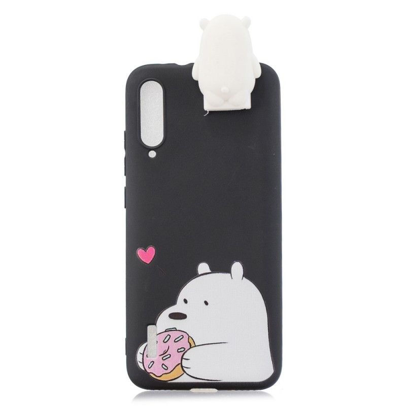 Coque Xiaomi Mi 9 Lite 3d Ours Et Donut