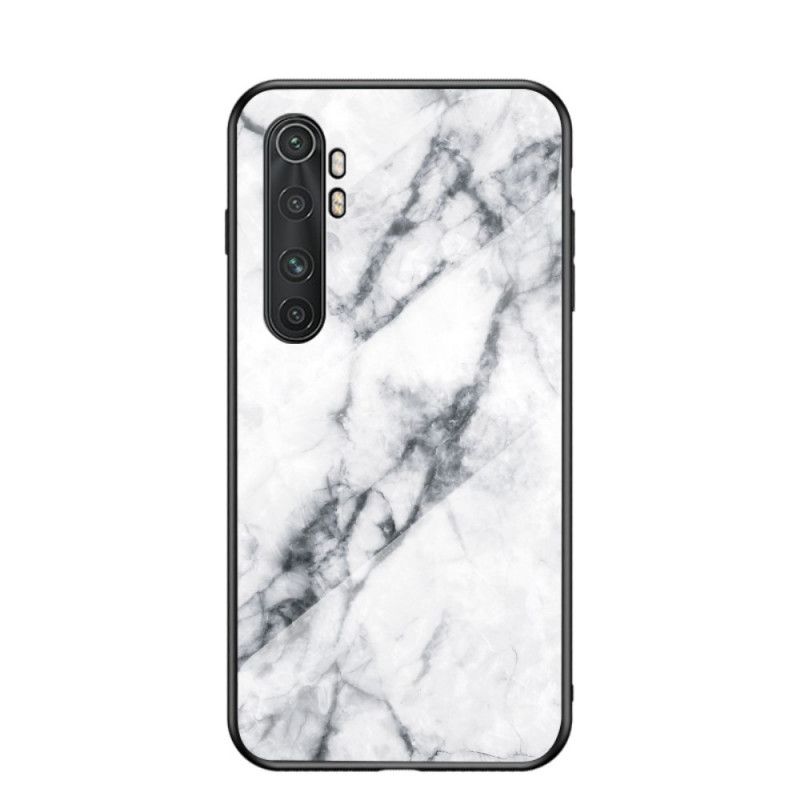 Coque Xiaomi Mi Note 10 Lite Verre Trempé Marble Colors