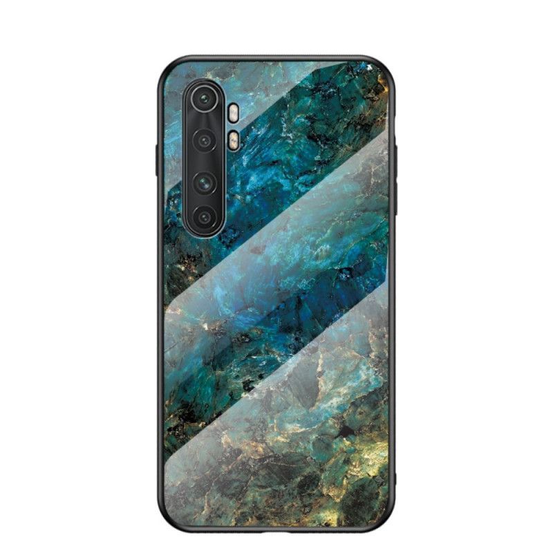 Coque Xiaomi Mi Note 10 Lite Verre Trempé Marble Colors