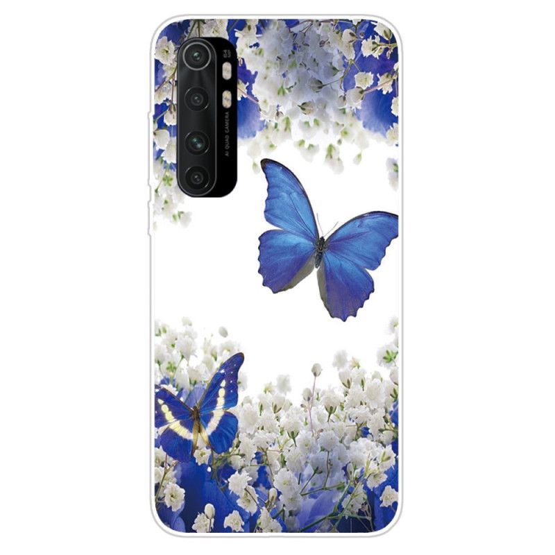 Coque Xiaomi Mi Note 10 Lite Vol De Papillons