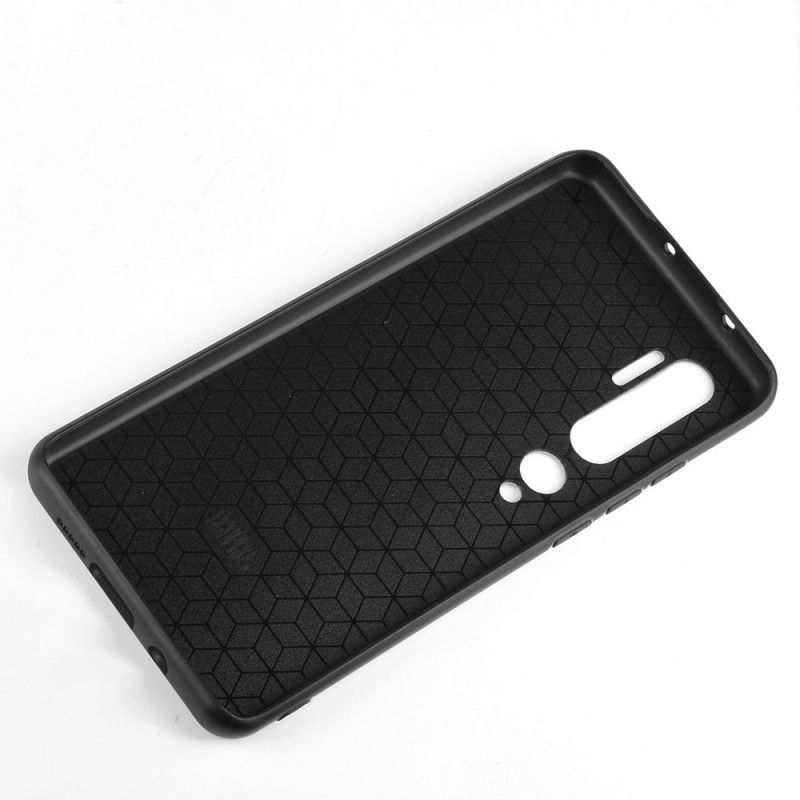 Coque Xiaomi Mi Note 10 / Note 10 Pro Effet Cuir Couture