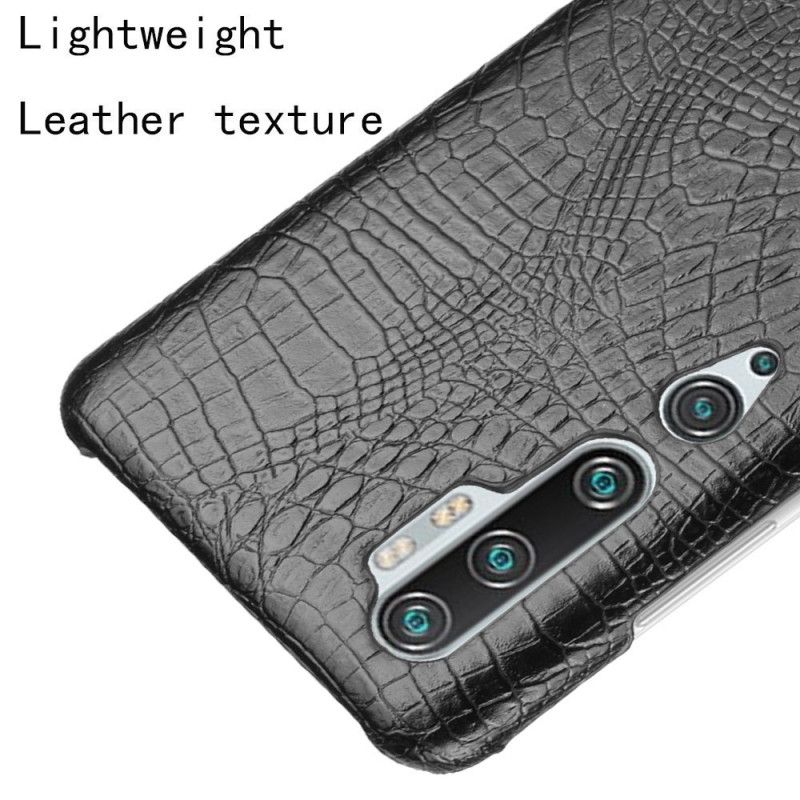 Coque Xiaomi Mi Note 10 / Note 10 Pro Style Peau De Crocodile