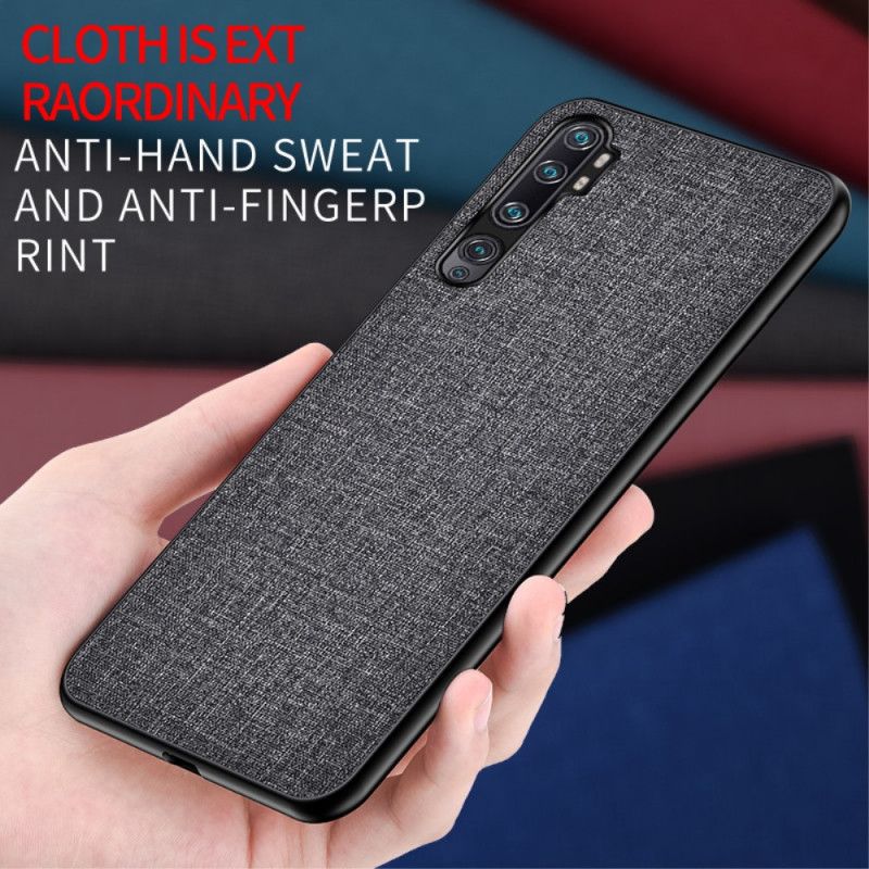 Coque Xiaomi Mi Note 10 / Note 10 Pro Texture Tissu