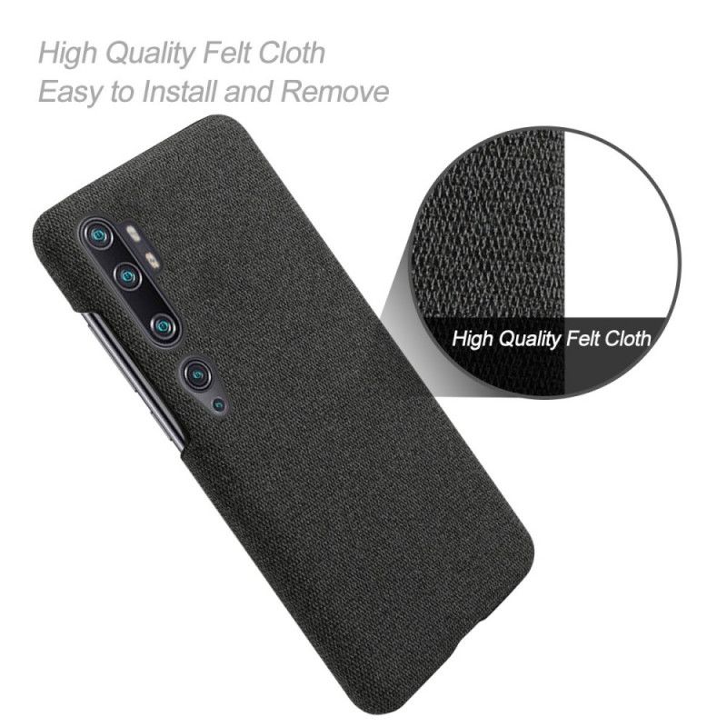 Coque Xiaomi Mi Note 10 / Note 10 Pro Texture Tissu Ksq