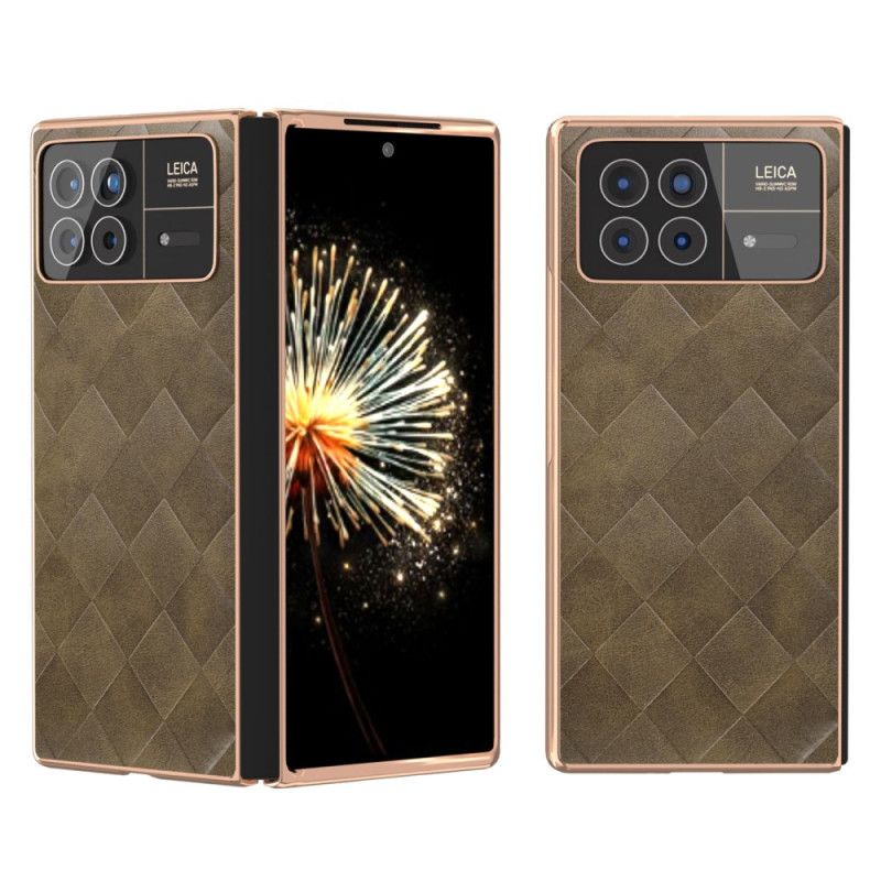 Coque Xiaomi Mix Fold 3 Motif Tissé