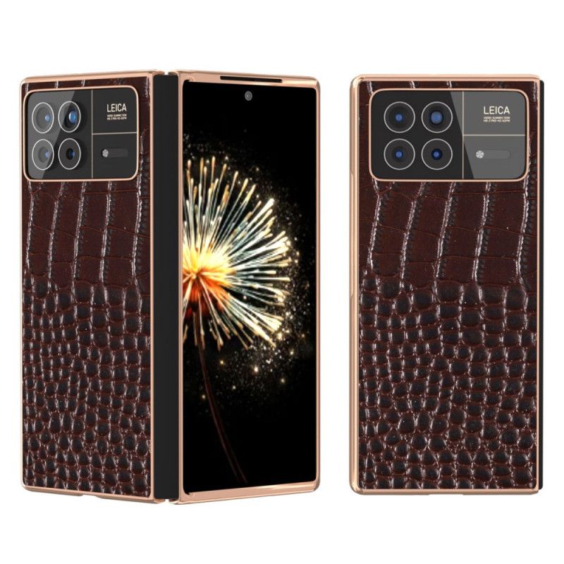 Coque Xiaomi Mix Fold 3 Style Crocodile