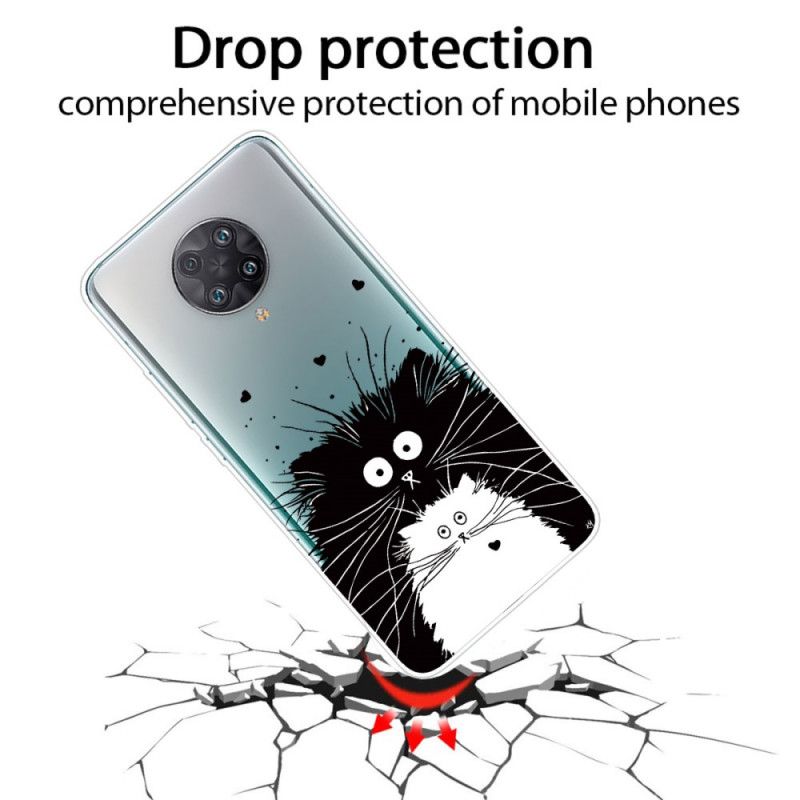 Coque Xiaomi Poco F2 Pro Regarde Les Chats