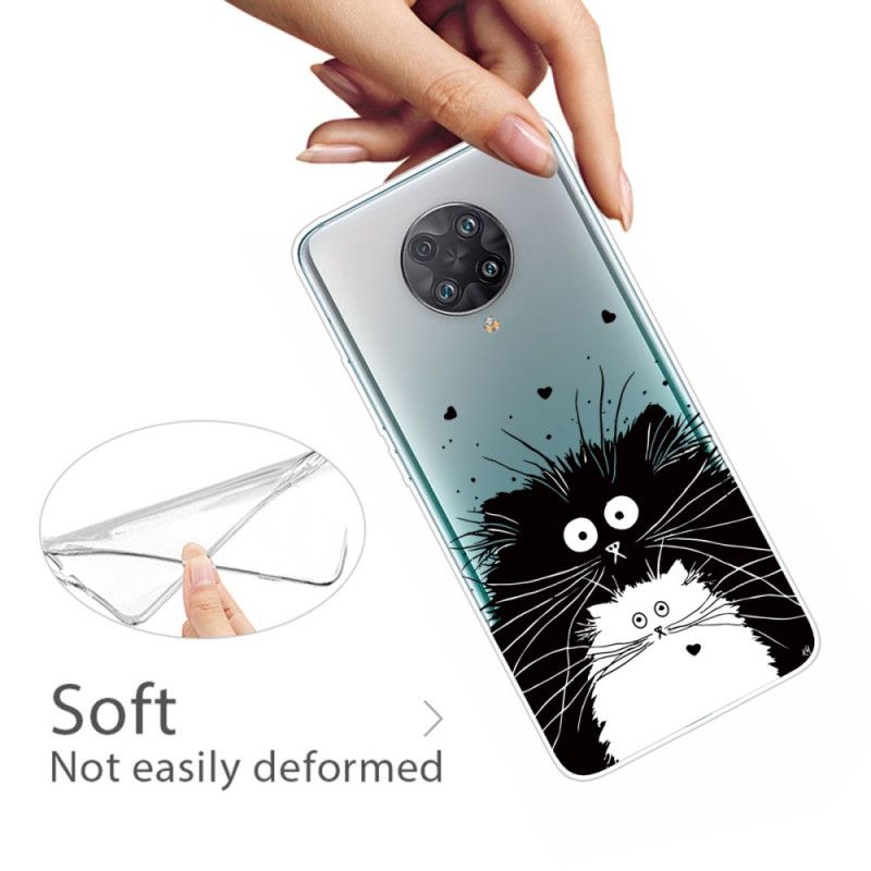 Coque Xiaomi Poco F2 Pro Regarde Les Chats