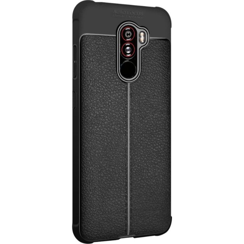 Coque Xiaomi Pocophone F1 Imak Simili Cuir Couture