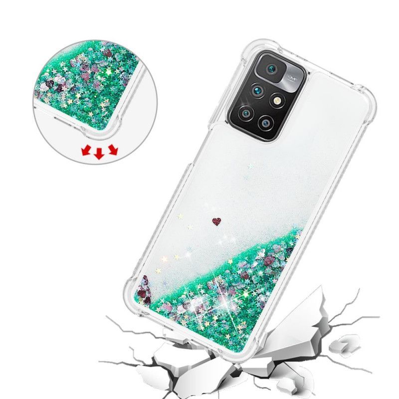 Coque Xiaomi Redmi 10 Désires Paillettes