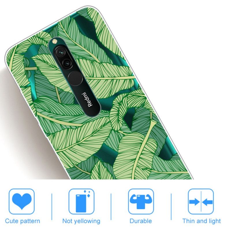 Coque Xiaomi Redmi 8 Feuillage